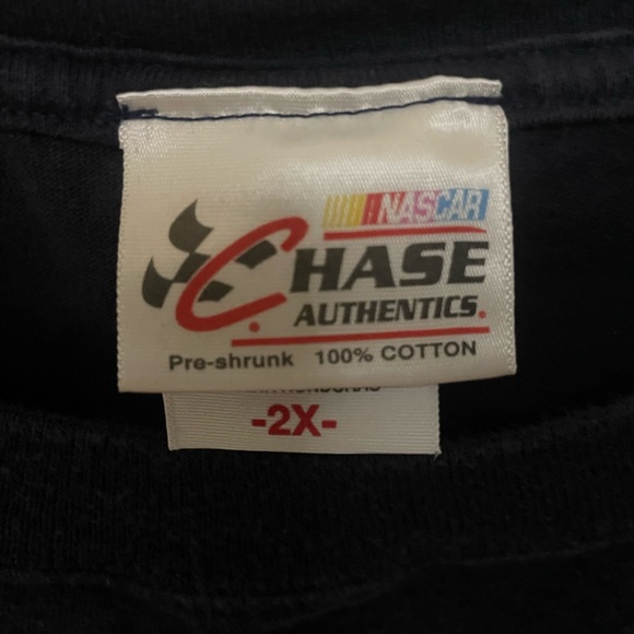 NASCAR men’s Tee Shirt size 2XL Dale Earnhardt Jr decals Chase brand - Picture 5 of 5